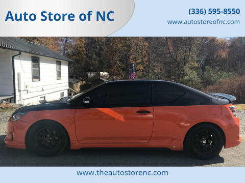 2015 Scion tC for sale at Auto Store of NC in Walkertown NC