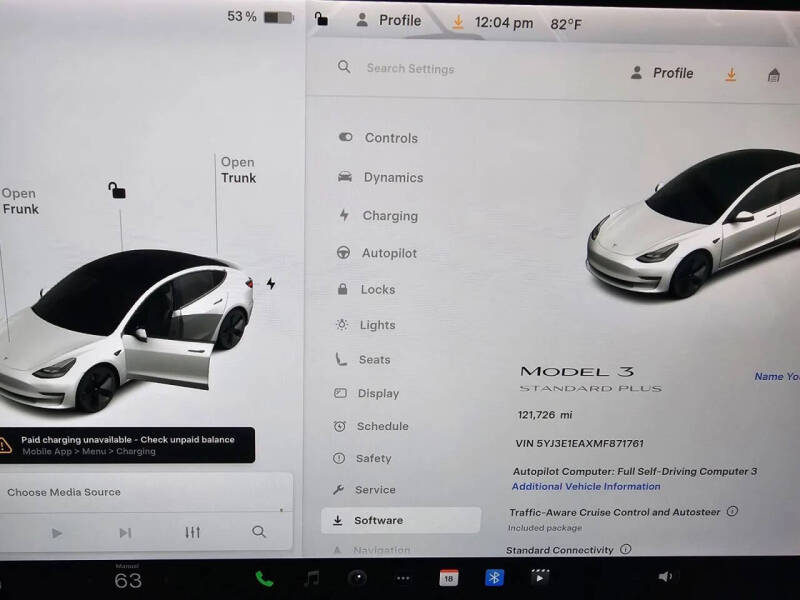 2021 Tesla Model 3 Standard Range Plus