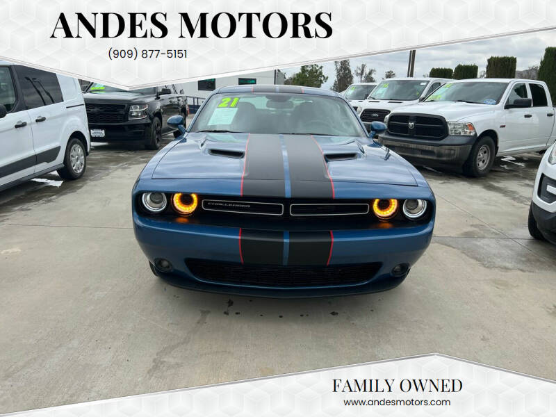 2021 Dodge Challenger for sale at Andes Motors in Bloomington CA
