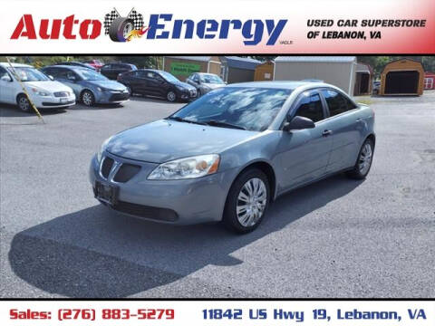 2007 Pontiac G6 for sale at Auto Energy in Lebanon VA