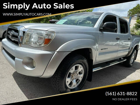 2007 Toyota Tacoma for sale at Simply Auto Sales in Palm Beach Gardens FL