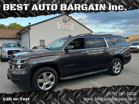 2016 Chevrolet Suburban for sale at BEST AUTO BARGAIN inc. in Lowell MA