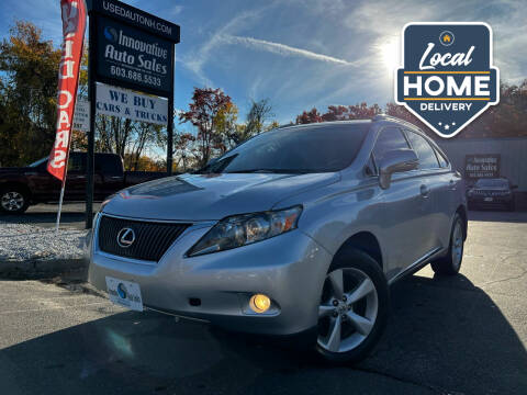 2012 Lexus RX 350 for sale at Innovative Auto Sales in Hooksett NH