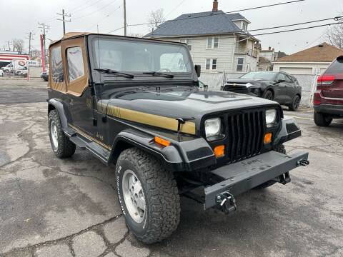 1988 Jeep Wrangler for sale at Luxury Motors in Detroit MI