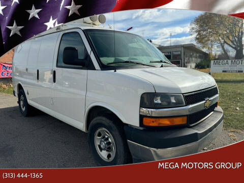 2017 Chevrolet Express for sale at MEGA MOTORS GROUP in Redford MI