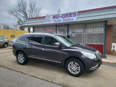 2014 Buick Enclave for sale at Nu-Gees Auto Sales LLC in Peoria IL