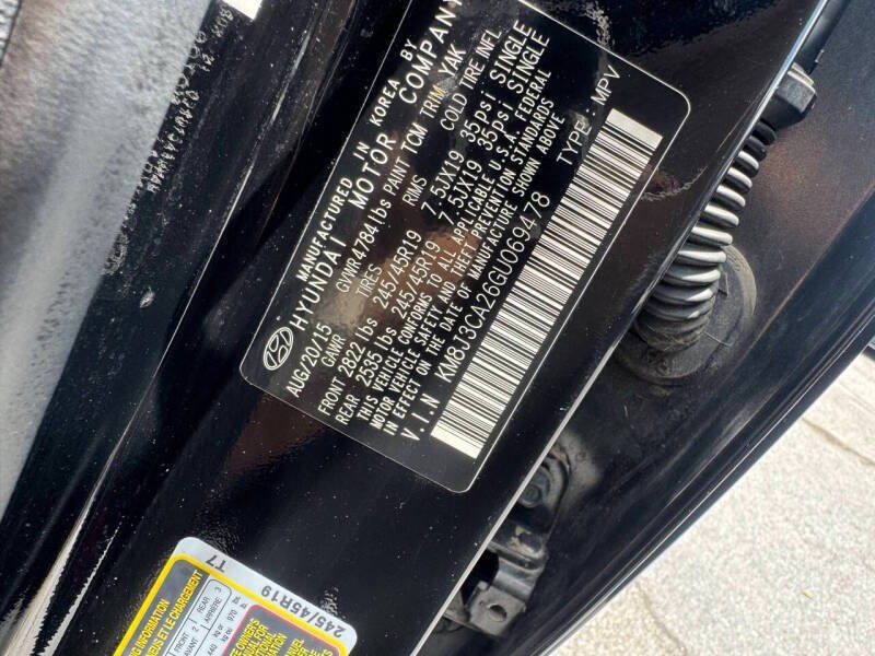 2016 Hyundai Tucson Limited