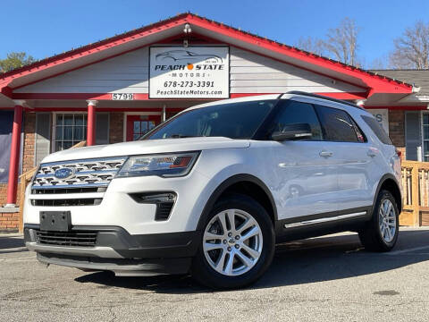 2018 Ford Explorer for sale at Peach State Motors Inc in Acworth GA