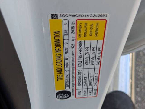 2019 Chevrolet Silverado 1500