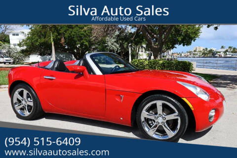 2007 Pontiac Solstice for sale at Silva Auto Sales in Pompano Beach FL