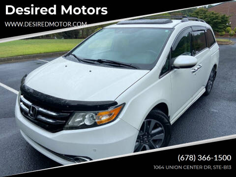 2016 Honda Odyssey for sale at Desired Motors in Alpharetta GA