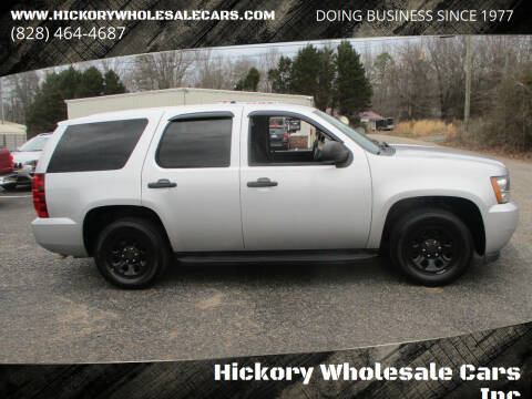 2013 Chevrolet Tahoe for sale at Hickory Wholesale Cars Inc in Newton NC