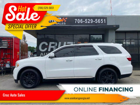 2013 Dodge Durango for sale at Cruz Auto Sales in Dalton GA