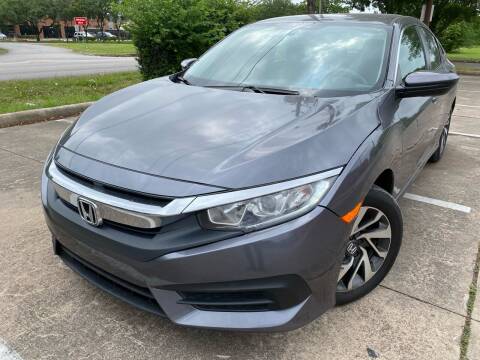 2018 Honda Civic for sale at M.I.A Motor Sport in Houston TX