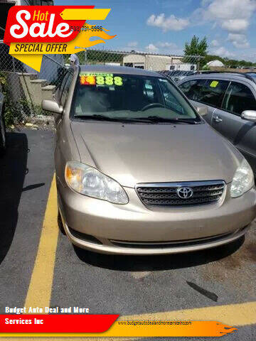 2007 Toyota Corolla for sale at Budget Auto Deal and More Services Inc in Worcester MA