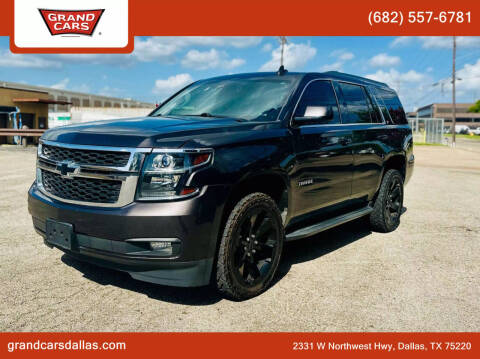 2016 Chevrolet Tahoe for sale at GRAND CARS in Dallas TX
