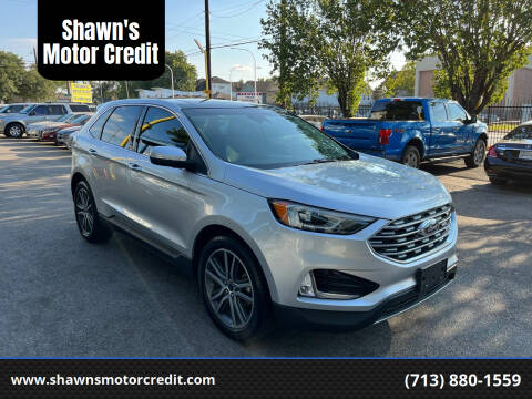 2019 Ford Edge for sale at Shawn's Motor Credit in Houston TX