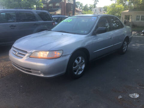 2001 Honda Accord for sale at Michaels Used Cars Inc. in East Lansdowne PA
