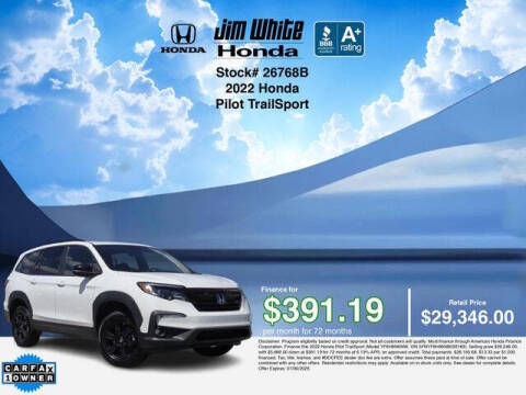 2022 Honda Pilot TrailSport