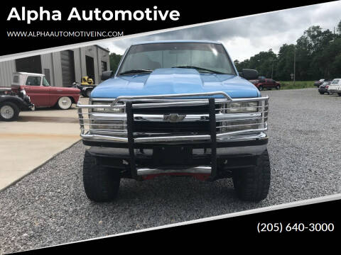 1996 Chevrolet C/K 1500 Series for sale at Alpha Automotive in Odenville AL