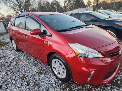 2012 Toyota Prius v for sale at Village Motors in Ringgold GA