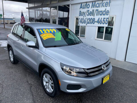 2013 Volkswagen Tiguan for sale at Auto Market in Billings MT