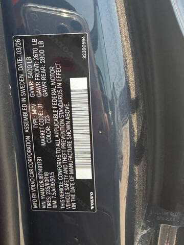 2026 Volvo XC60 B5 Core