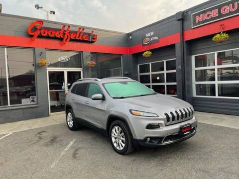 2017 Jeep Cherokee for sale at Goodfella's  Motor Company in Tacoma WA