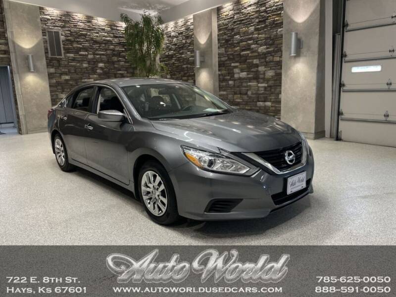 2018 Nissan Altima for sale at Auto World Used Cars in Hays KS