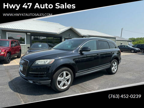 2013 Audi Q7 for sale at Hwy 47 Auto Sales in Saint Francis MN