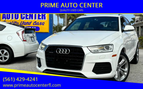 2016 Audi Q3 for sale at PRIME AUTO CENTER in Palm Springs FL