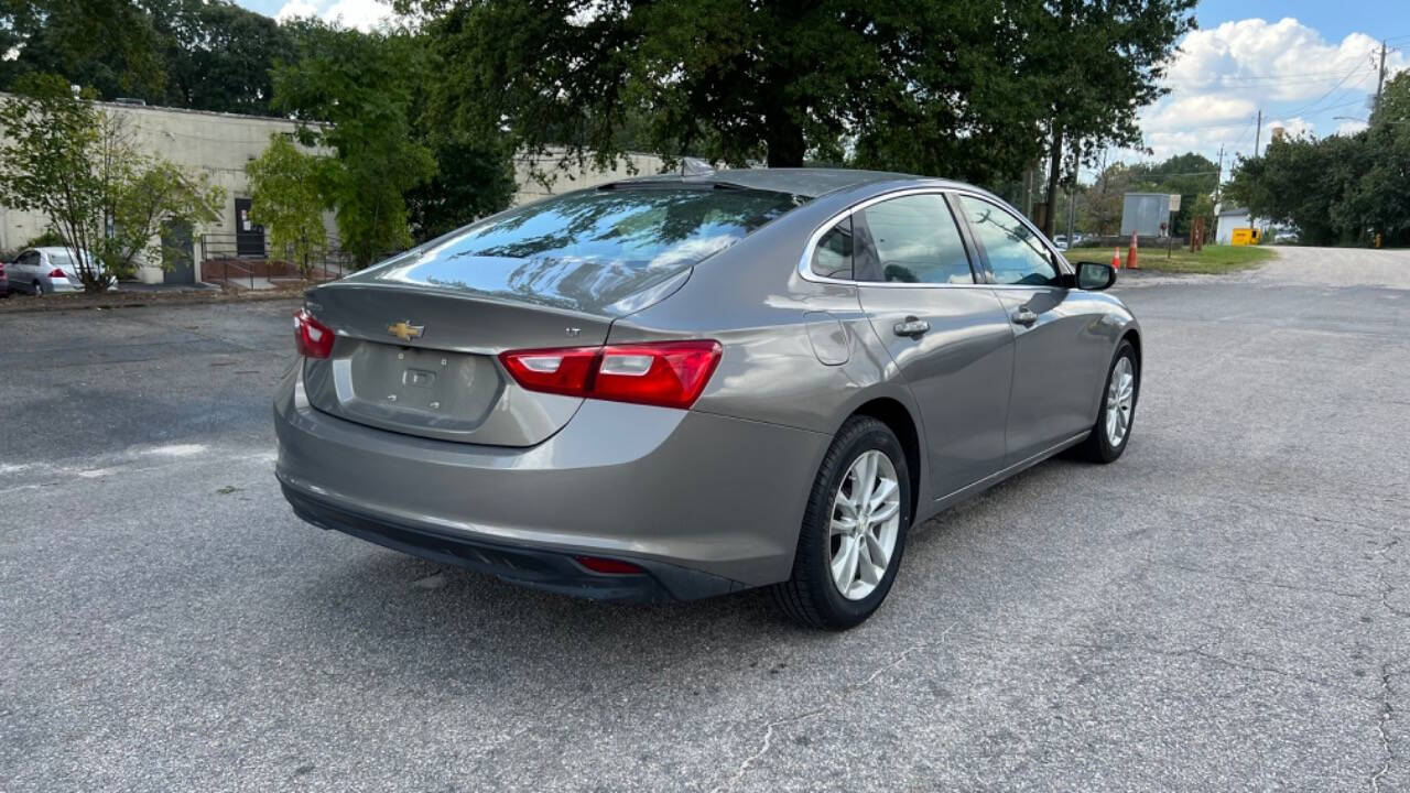 2017 Chevrolet Malibu for sale at East Auto Sales LLC in Raleigh, NC