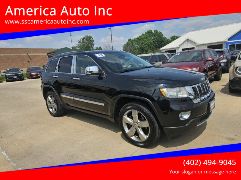 2013 Jeep Grand Cherokee for sale at America Auto Inc in South Sioux City NE