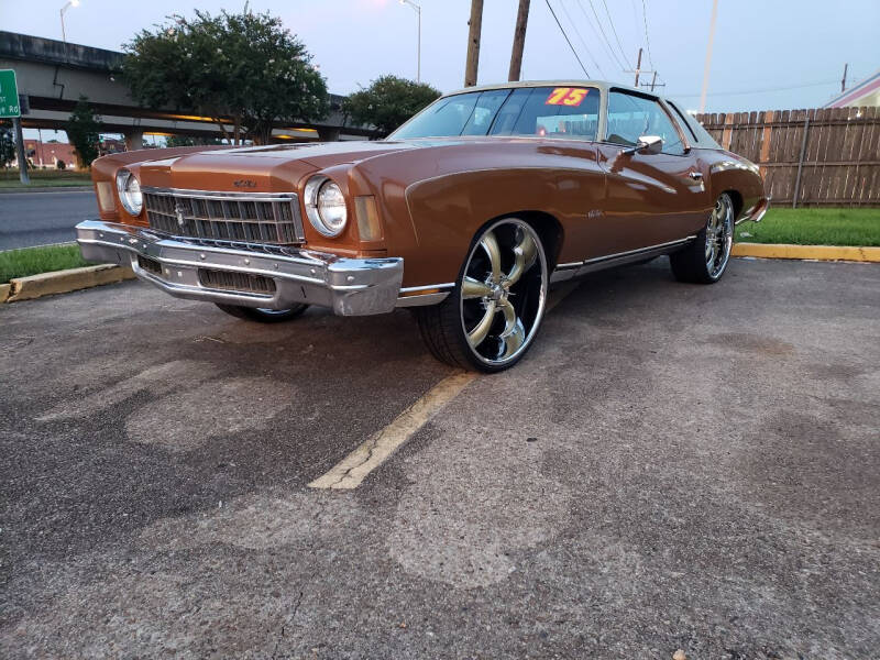 1975 Chevrolet Monte Carlo for sale at Walker Auto Sales and Towing in Marrero LA