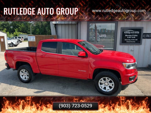2018 Chevrolet Colorado for sale at Rutledge Auto Group in Palestine TX