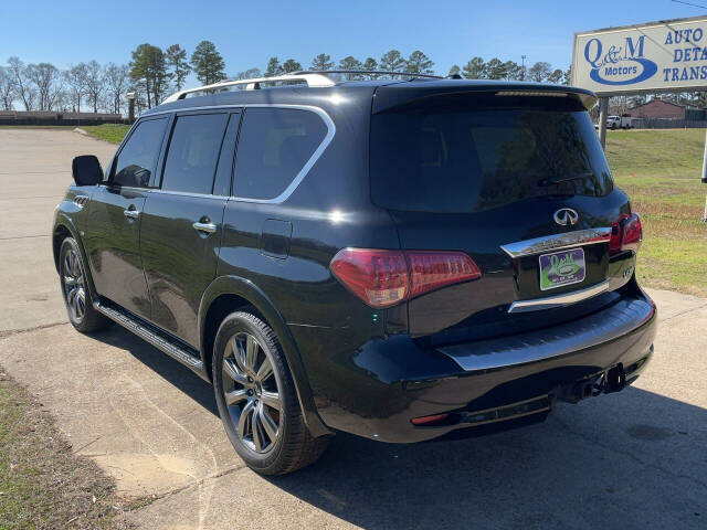 2017 INFINITI QX80 for sale at Q & M Motors in Flowood, MS