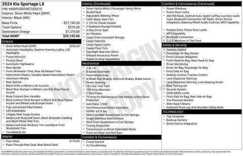 2024 Kia Sportage LX