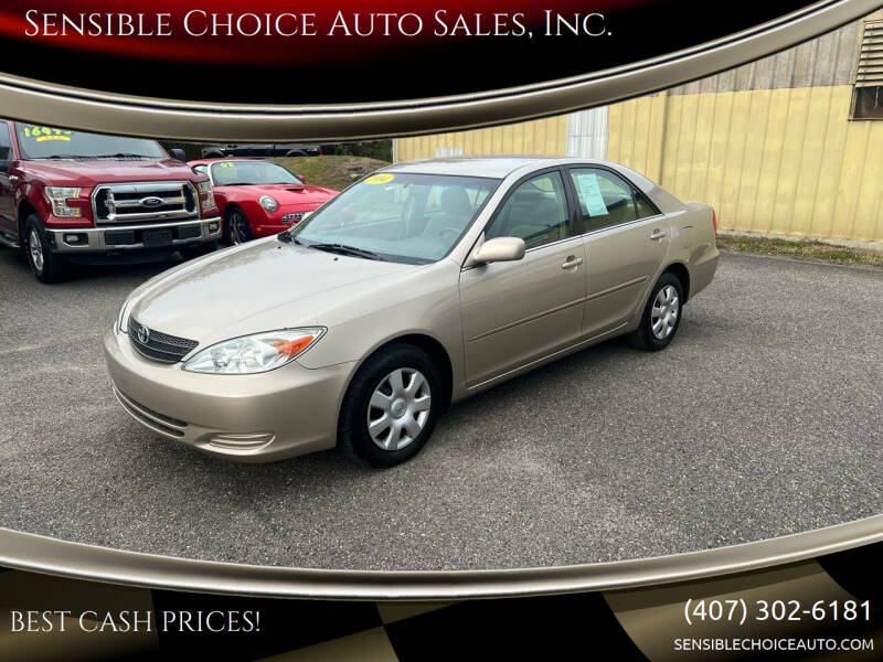 2004 Toyota Camry for sale at Sensible Choice Auto Sales, Inc. in Longwood FL