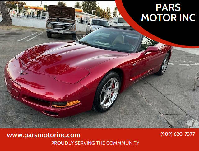 2002 Chevrolet Corvette for sale at PARS MOTOR INC in Pomona CA