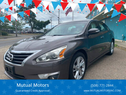 2014 Nissan Altima for sale at Mutual Motors in Hyannis MA