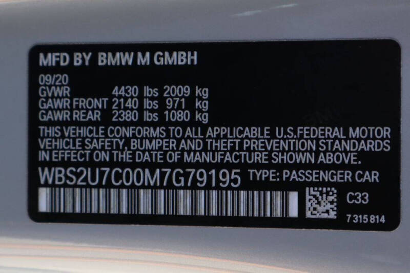 2021 BMW M2 Competition