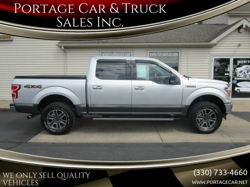 2018 Ford F-150 for sale at Portage Car & Truck Sales Inc. in Akron OH