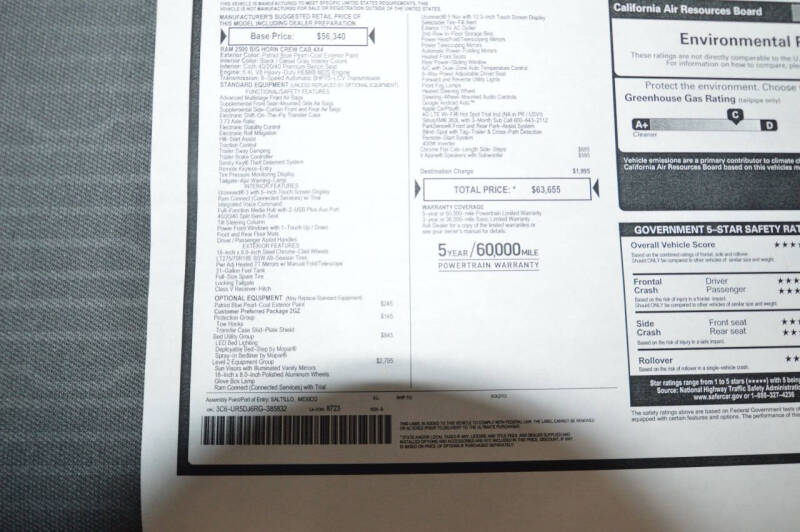 2024 RAM 2500 Big Horn