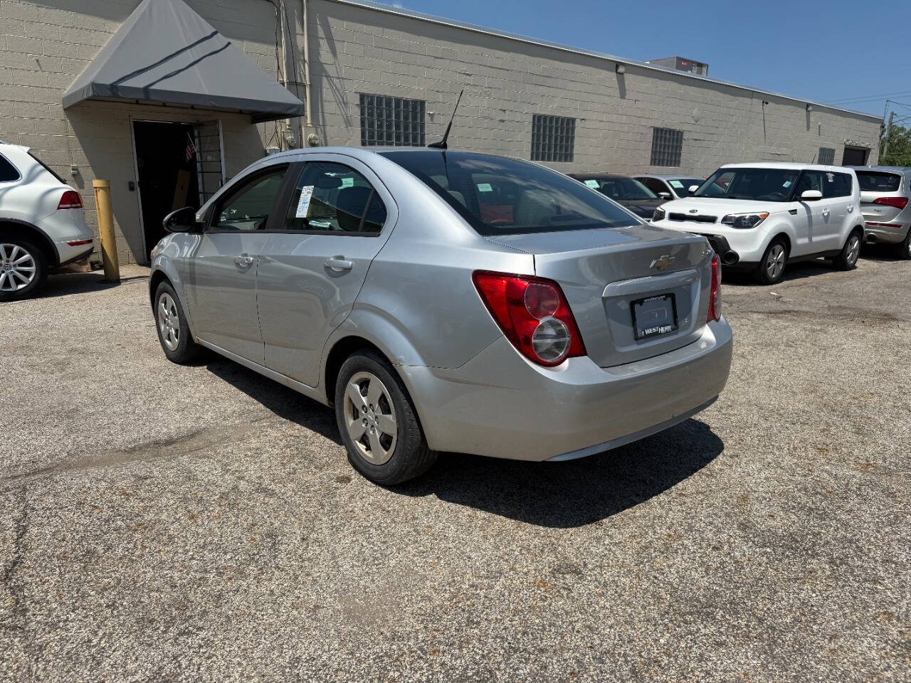 Silver 2013 Chevrolet Sonic LS Auto LS Auto 4dr Sedan 2