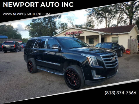 2017 Cadillac Escalade for sale at NEWPORT AUTO INC in Tampa FL