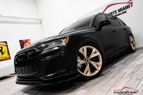 2021 Audi SQ7 for sale at AUTO IMPORTS MIAMI in Fort Lauderdale FL