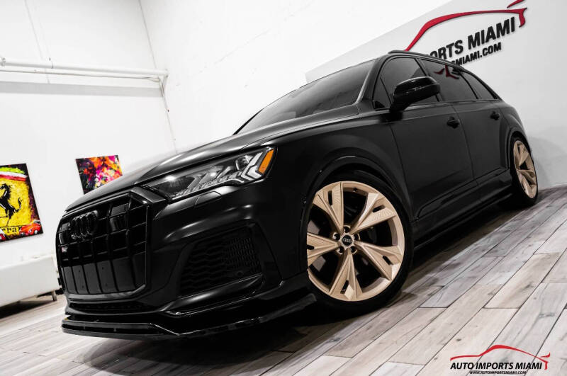 2021 Audi SQ7 for sale at AUTO IMPORTS MIAMI in Fort Lauderdale FL