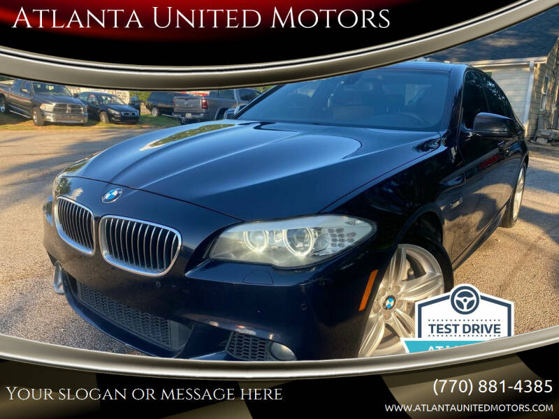 2011 BMW 5 Series for sale at Atlanta United Motors in Jefferson GA