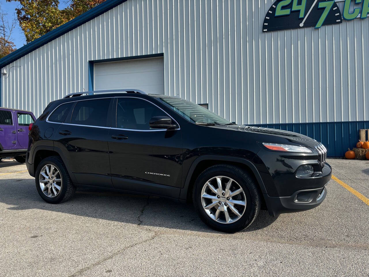 2014 Jeep Cherokee for sale at 24/7 Cars Warsaw in Warsaw, IN