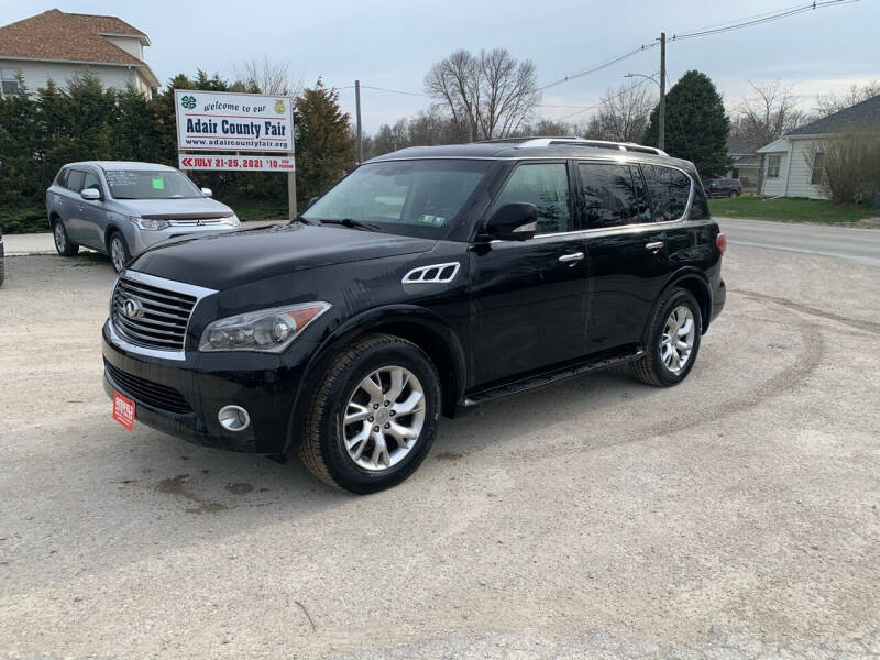 2011 Infiniti QX56 for sale at GREENFIELD AUTO SALES in Greenfield IA